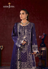 Asim Jofa Limited Edition Luxury Lawn Ajfile-25 Cambric 3 Pcs