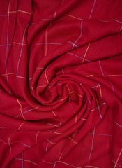 Hijab Ul Hareem Line-Patterned Lawn Hijab