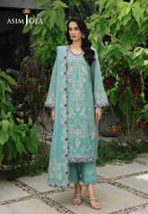 Asim Jofa Unstitched 3 Piece Formals Chikankari Suit-AJULC-09