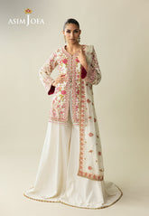 Makhmal By Asim Jofa Unstitched 3 Piece Emb Velvet Suit-AJULM-06