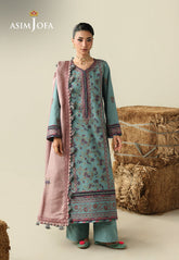 Kashmiri By Asim Jofa Unstitched 3 Piece Luxury Winter Collection'2025-AJULK-03