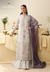 Asim Jofa Unstitched 3 Piece Festive Formals Suit-AJULIH-09