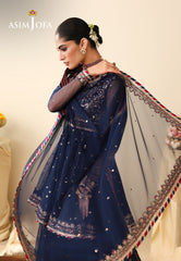 Asim Jofa Unstitched 3 Piece Festive Formals Suit-AJULIH-02
