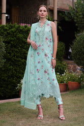 Eid Luxe Printkari By Noor Saadia Asad Unstitched 3 Piece Emb Lawn Suit-D-05