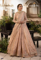 Asim Jofa Khwab-e-Naubahar Ajnb-01 Embroidered Net 3 Pcs