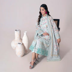 Festive Glow By Ahlam Vol-01-Printed Mystic 3pc Suit