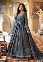 Asim Jofa Khwab-e-Naubahar Ajnb-02 Embroidered Chiffon 3 Pcs