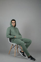 Winter Men's Core By Suitsu Stitched Western Suit-SageEase Hoodie Co-Ord