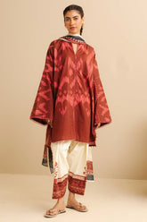 CoCo Prints By Zara Shah Jahan Unstitched 3 Piece Lawn Drop Two Suit-06-A-Sila