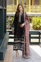 Noor by Saadia Asad Unstitched 3 Piece Eid Handwork Schiffli Laserkari Collection'2023-D-06
