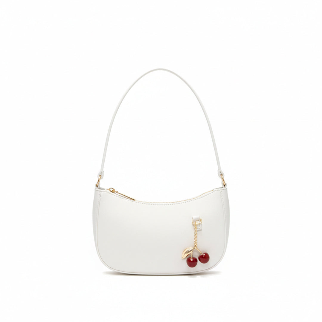 Mika White women's crossbody bag in white by Bag X