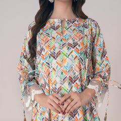 Ahlam By Safa Textile Safwa Printed Kurta Set