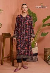Asim Jofa Gul Rung Pret Collection Ajgr-02 Printed Cotton Silk 1 Pc