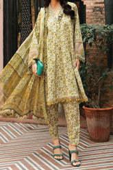 M Prints By Maria B Unstitched 3 Piece Luxury Emb Lawn Eid 2 Edit Suit-MPT-2207-A