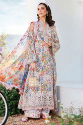 M.Prints By Maria B Unstitched 3 Piece Spring Summer Suit-07-A