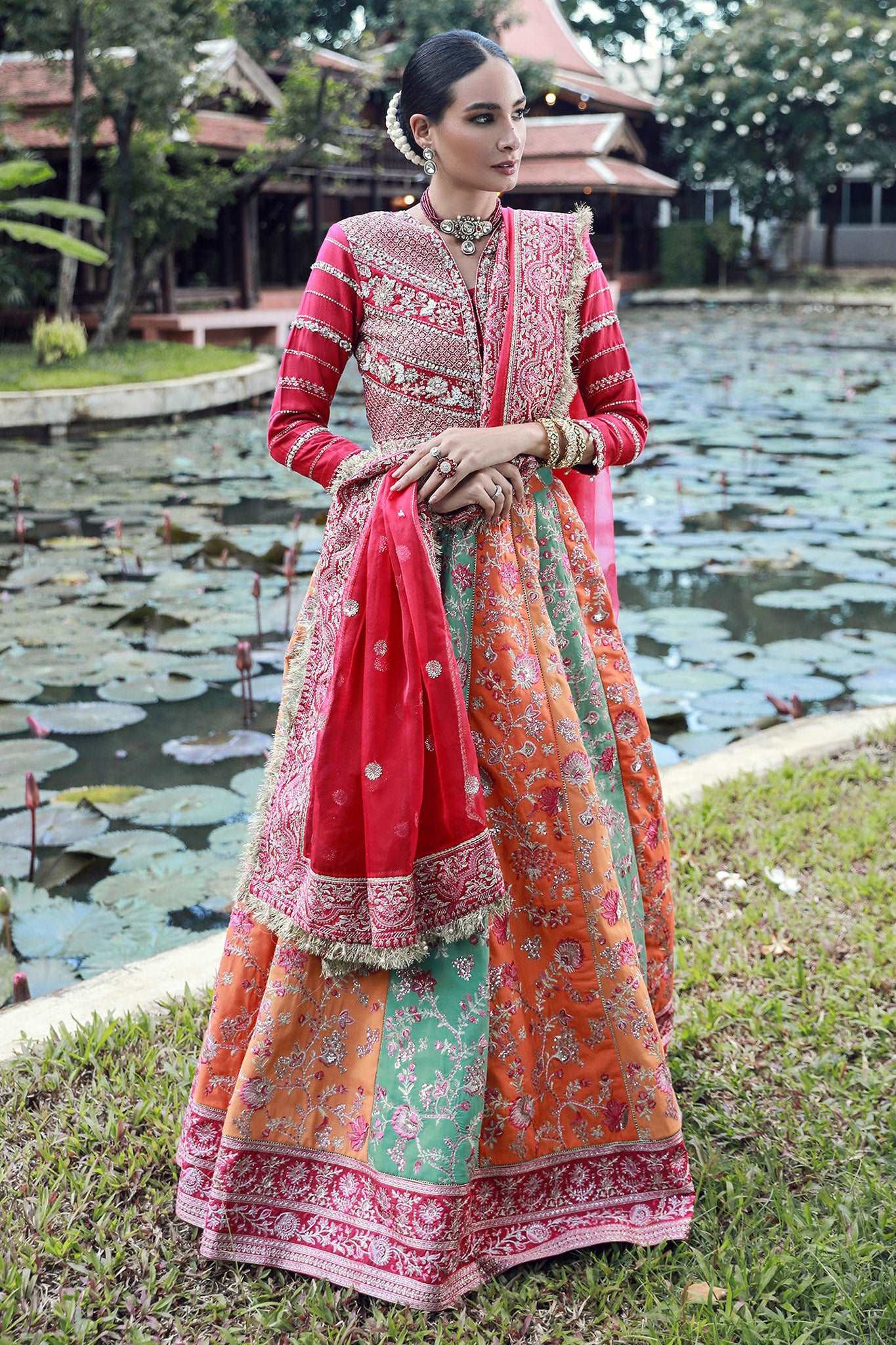 Enaara Unstitched 3 Piece Festive Vol-01 Collection'2024-07-Mehfil