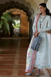 Elan Unstitched 3 Piece Luxury Lawn Collection'2023-EL23-07-B