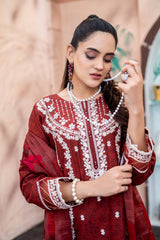 Dressline L Umer Textile New Stitched Fancy Emb Chikankari Lawn Fancy Printed Dupatta Collection