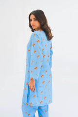 Dhaga Stitched 2 Piece Lawn Suit-Matching separate 007