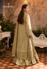 Asim Jofa Khwab-e-Naubahar Ajnb-04 Embroidered Chiffon 3 Pcs