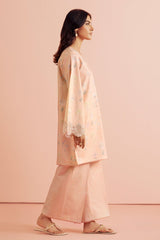 Daffodils By Seran Unstitched 2 Piece Lawn Suit-08-Layana