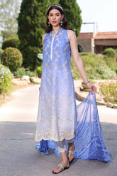 Eid Luxe Printkari By Noor Saadia Asad Unstitched 3 Piece Emb Lawn Suit-D-08