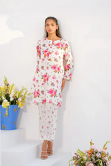 Dhaga Stitched 2 Piece Lawn Suit-Matching separate 008
