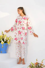 Dhaga Stitched 2 Piece Lawn Suit-Matching separate 008