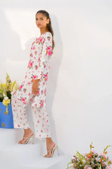 Dhaga Stitched 2 Piece Lawn Suit-Matching separate 008