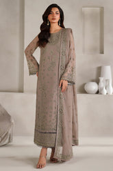 Muse Thread By Zarif Unstitched 3 Piece Exclusive Luxury Formals Collection'2025-ZE-MT-08-Aabroo