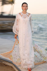 Noor By Saadia Asad Unstitched 3 Piece Eid Luxury Laserkari Suit-09-B