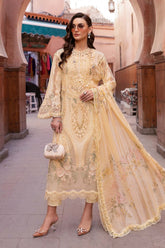 Voyage A'Luxe By Maria B Unstitched 3 Piece Lawn Suit-ML-2509-A