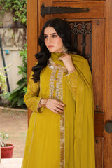 Manahils Stitched Formals Kurti 123
