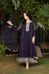 Manahils Stitched Formals Kurti 123