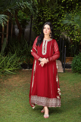 Manahils Stitched Formals Kurti 123