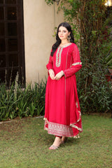 Manahils Stitched Formals Kurti 123