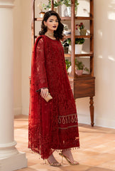 Azul By Yashfa Studio Unstitched 3 Piece Luxury Formals Suit-GULRU