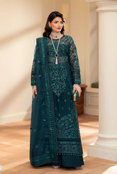 Azul By Yashfa Studio Unstitched 3 Piece Luxury Formals Suit-MAHJABEEN