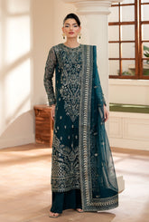 Azul By Yashfa Studio Unstitched 3 Piece Luxury Formals Suit-BAKHTAWAR