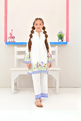 Dhaga Stitched 2 Piece Premium Cotton Lawn Kids Collection'2025-TYLA