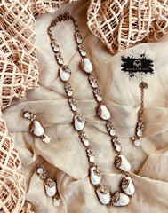 Made For Her-Divine Pearl Malaa Set - KSH1055