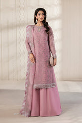 Bayaan By Zarif Unstitched 3 Piece Luxury Chiffon Edit Suit-03-Siyaan