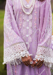 Bloom & Beyond - Paras By Pasha Unstitched 3 Piece Lawn Collection'2025-Orchid Bloom