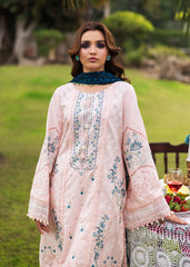 Bloom & Beyond - Paras By Pasha Unstitched 3 Piece Lawn Collection'2025-Coral Bloom