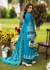Bloom & Beyond - Paras By Pasha Unstitched 3 Piece Lawn Collection'2025-Sapphire Bloom