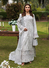 Bloom & Beyond - Paras By Pasha Unstitched 3 Piece Lawn Collection'2025-Ash Bloom