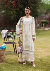 Bloom & Beyond - Paras By Pasha Unstitched 3 Piece Lawn Collection'2025-Snowdrop Bloom