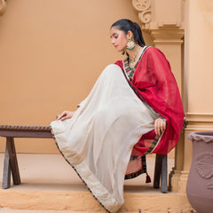 Urban Cut 3 Piece Embroidered Suit