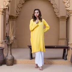 Urban Cut 1 Piece Embroidered Kurta