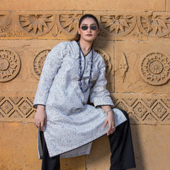 Urban Cut 1 Piece Printed Cotton Stitched Kurta